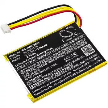 CAMERON SINO Ersatzakku MLP284154 für JBL Go 2 (CS-JMG200SL)