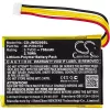 CAMERON SINO Ersatzakku MLP284154 für JBL Go 2 (CS-JMG200SL)