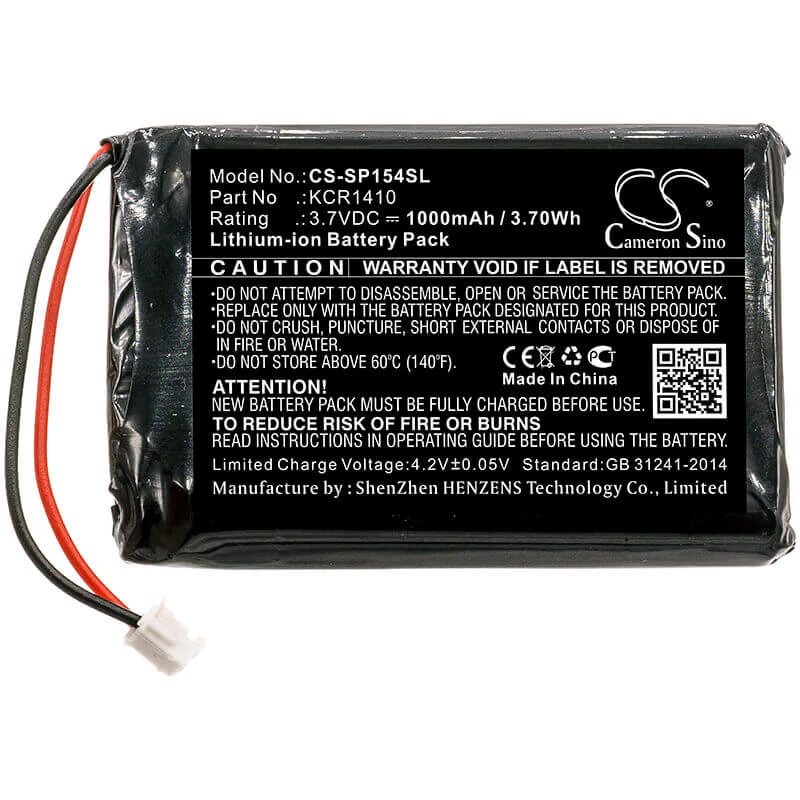 CAMERON SINO Akku Typ KCR1410 für Sony PS4 DualShock 4 V2 Controller / CS-SP154SL
