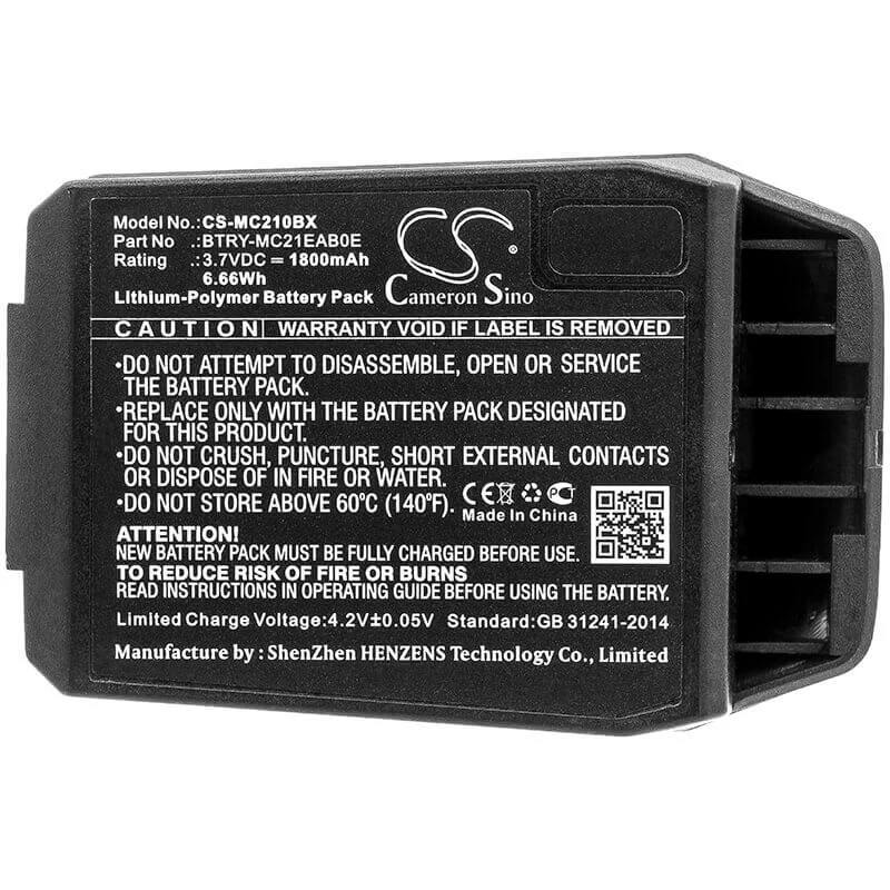 Cameron Sino Akku Typ 82-105612-01 für Motorola MC21 MC2100 MC2180 / CS-MC210BX