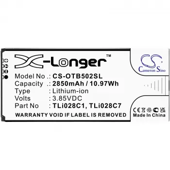 Cameron Sino Ersatzakku TLi028C1 TLi028C7 für Alcatel 1B 2020 OT-5002 OT-5002A AT&T CS-OTB502SL
