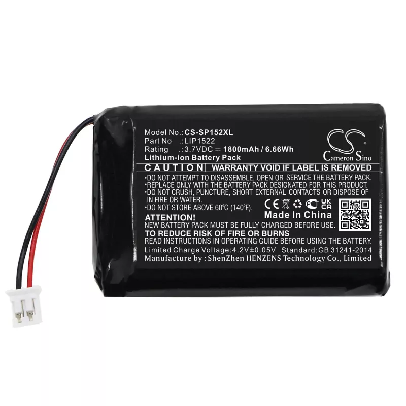 Cameron Sino Ersatzakku für Sony PlayStation 4 DualShock 4 Controller (2000mAh, Li-Po) - CS-SP152XL