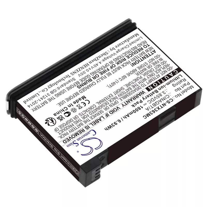CAMERON SINO Akku Typ CINAQBT/A für Insta360 X3 / One X3 - CS-NTX363MC