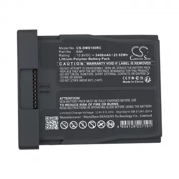 CAMERON SINO Akku für DJI RoboMaster S1, 2400mAh, 10,8V, Li-Ion, Schwarz