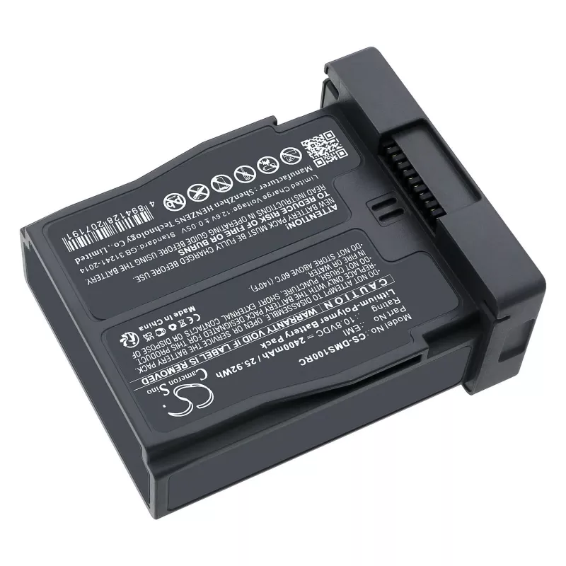 CAMERON SINO Akku für DJI RoboMaster S1, 2400mAh, 10,8V, Li-Ion, Schwarz