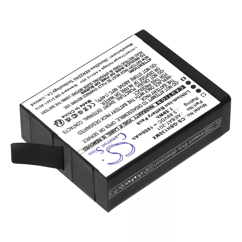 CAMERON SINO Ersatzakku für GoPro Hero 13 Black (CS-GBH130MX)