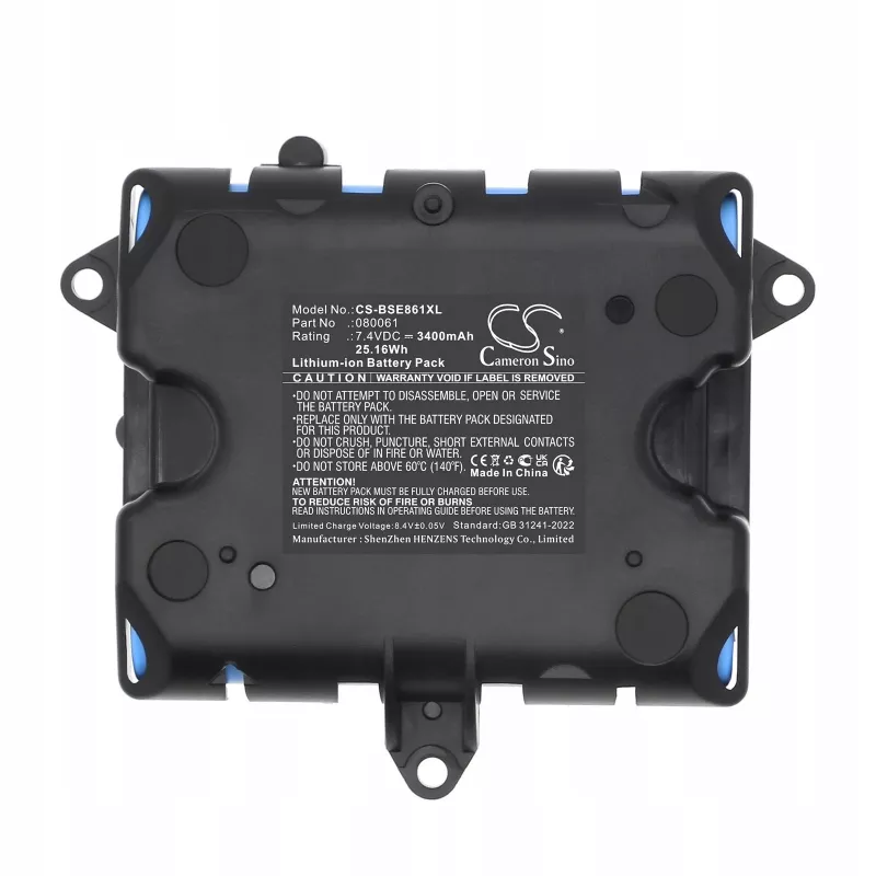 Cameron Sino Akku Typ 080061 080065 829049-0210 für Bose Soundlink Revolve+ 2 / CS-BSE861XL