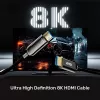 UNITEK HDMI 2.1 Active Optical Cable (AOC) 8K 60Hz 4K 120Hz 100m Schwarz