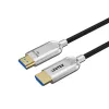 UNITEK HDMI 2.0 Active Optical Cable (AOC) 4K 60Hz 50m Schwarz