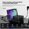 UNITEK 10-Port USB-C & USB-A 240W Charging Station