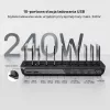 UNITEK 10-Port USB-C & USB-A 240W Charging Station