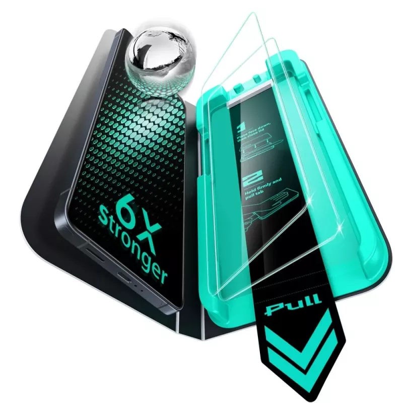 ESR UltraFit Armorite Tempered Glass Screen Protector 2-Pack für Samsung Galaxy S26 Ultra Clear
