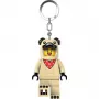 LEGO Minifigures Pug Keychain with LED Light LGL-KE213H