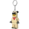 LEGO Minifigures Pug Keychain with LED Light LGL-KE213H