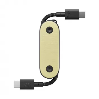 Native Union Pocket Cable USB-C auf USB-C 17 cm Lemon