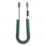 Native Union Pop Cable USB-C auf USB-C 2,4m 60W Slate Green