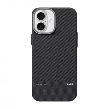 Laut Kev Protect Case für iPhone 16 mit MagSafe (Schwarz)