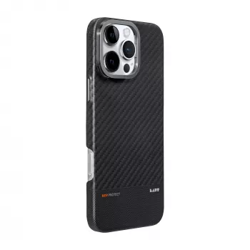 Laut Kev Protect Case für iPhone 16 Pro Max, MagSafe-kompatibel, Schwarz