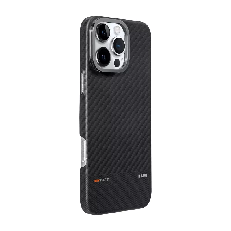 Laut Kev Protect Case für iPhone 16 Pro Max, MagSafe-kompatibel, Schwarz