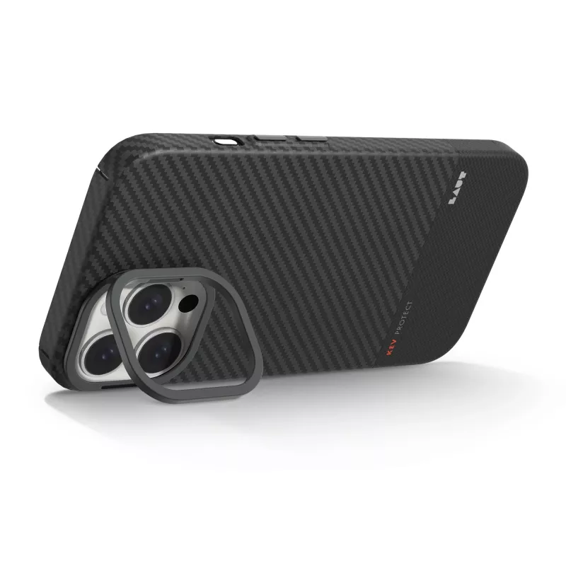 Laut Kev Protect Case für iPhone 16 Pro Max, MagSafe-kompatibel, Schwarz