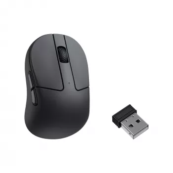 Keychron M4-A1 PixArt 3395 1K Wireless Gaming Mouse Schwarz