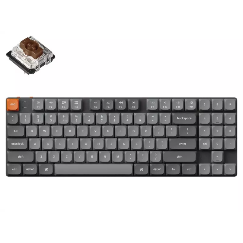 Keychron K13M-H3 80% Brown Switch RGB Hot-Swap Mechanische Tastatur