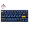 Keychron P1P-O1 75% Lemokey Super Red Switch Navy Blue Mechanische Tastatur