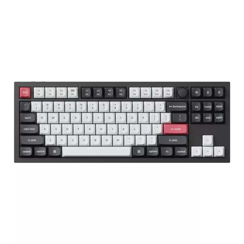 Keychron Q3H-M1 80% TKL Magnetic Carbon Black