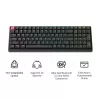 Keychron K4X-J1 96% Red Switch RGB Hot-Swap Mechanische Tastatur