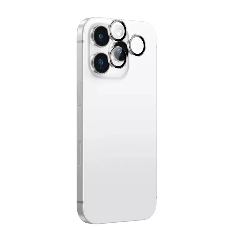 AMAZINGTHING AR 3 Lens Glass Full Clear Tempered Glass Kameraobjektivschutz für iPhone 16 Pro / 16 Pro Max - Transparent