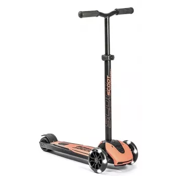 Scoot & Ride Highwaykick 5 LED Peach 3-Rad-Kick-Scooter