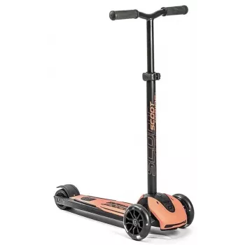 Scoot & Ride Highwaykick 5 LED Peach 3-Rad-Kick-Scooter