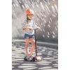 Scoot & Ride Highwaykick 5 LED Peach 3-Rad-Kick-Scooter