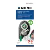 Tombow Korrekturroller 10 m x 4,2 mm Weißes Band Transparentes blaues Gehäuse