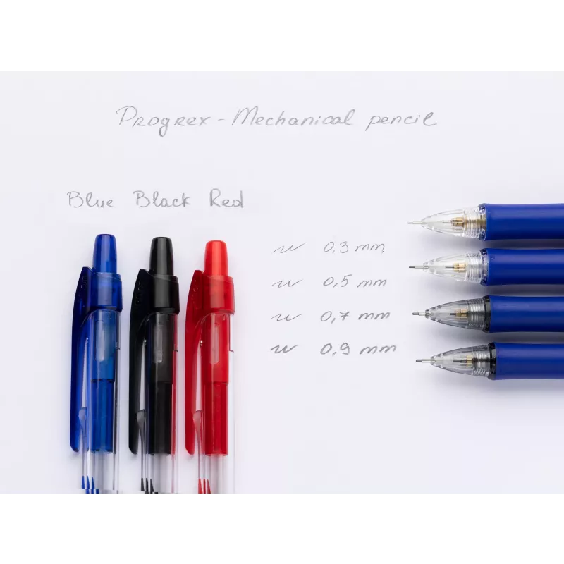PILOT PEN Progrex BeGreen Druckbleistift Rot HB 0,5 mm 1 Stück