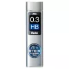 Pentel AinStein HB 0,3 mm Minen-Nachfüllpackung, grau, 15 Minen