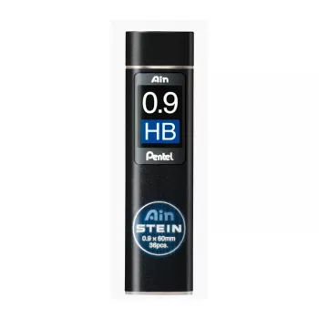 Pentel C279-HBO Minen 0,9 mm HB, schwarz, 36 Stück