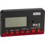 Korg MA2-BKRD LCD Taschen-Digital-Metronom Schwarz/Rot