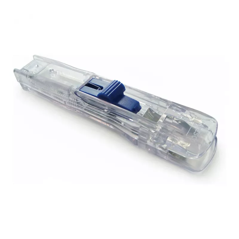 Rapesco Supaclip 40 Spender – Transparent – 40 Blatt – Edelstahlclips – 8 Clips enthalten