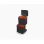 Joseph Joseph Totem Max 60L Schwarz Abfall- und Recyclingbehälter