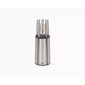 Joseph Joseph Elevate Messer-Set aus Edelstahl mit Karussell, 5-teilig