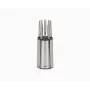 Joseph Joseph Elevate Messer-Set aus Edelstahl mit Karussell, 5-teilig
