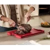Joseph Joseph Cut&Carve Plus doppelseitiges XL-Schneidebrett Rot