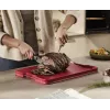Joseph Joseph Cut&Carve Plus doppelseitiges XL-Schneidebrett Rot