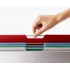 Joseph Joseph Folio Steel L Schneidebrett-Set, 4 Bretter, Silber