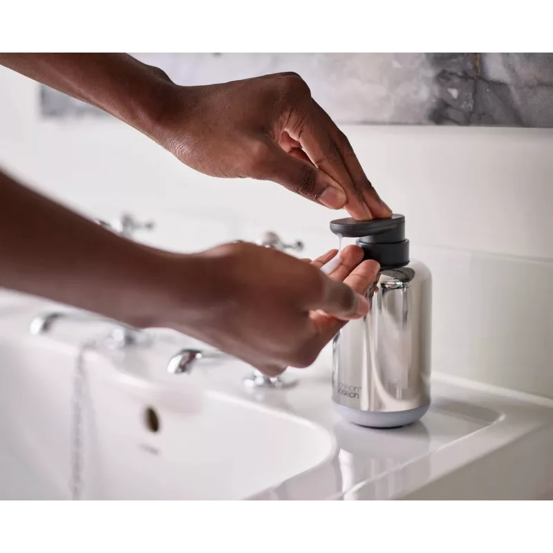 Joseph Joseph EasyStore Luxe Seifenspender Edelstahl 350 ml
