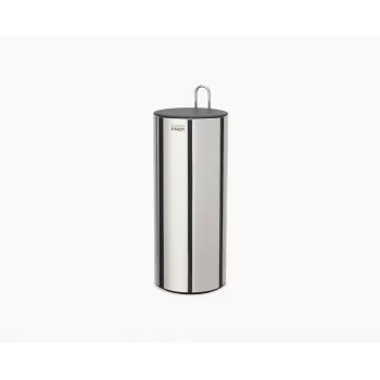 Joseph Joseph EasyStore Luxe Edelstahl Toilettenrollenhalter mit verdecktem Fach
