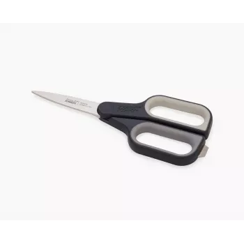 Joseph Joseph PlusCut Graue Schere mit integriertem Cutter