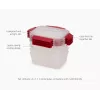 Joseph Joseph Nest Lock 4-teiliges rotes Lebensmittelbehälter-Set 1,1 L
