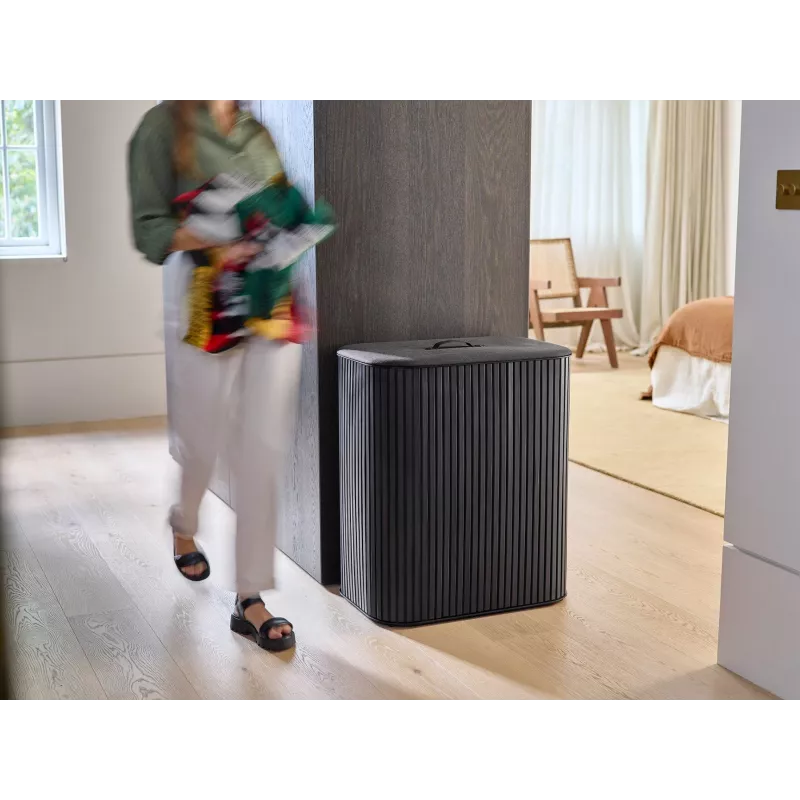 Joseph Joseph Tota Twin Luxe 90L Wäschesortierer Schwarz